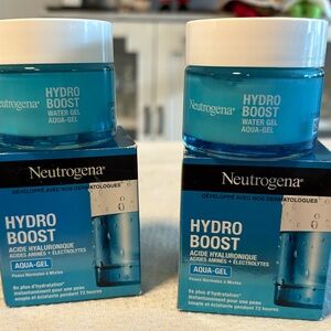 LOT OF 2 Neutrogena Hydro Boost Water Gel Aqua Gel Face Moisturizer 50ml 373818B